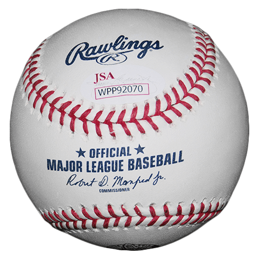 Tommy Lasorda Autographed Official Major League LA Dodgers 60th Anniversary Baseball (JSA) - RSA