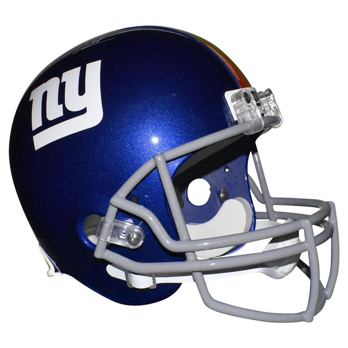 Dexter Lawrence Signed New York Giants Full-Size Replica Blue Football Helmet (JSA) - RSA