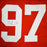 Dexter Lawrence Signed New York Pro Red Football Jersey (JSA) - RSA