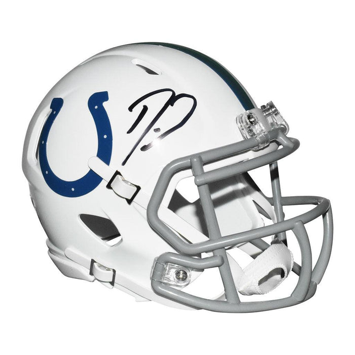 Darius Leonard Signed Indianapolis Colts Speed Mini Football Helmet (JSA) - RSA