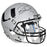 Ray Lewis Signed Miami Hurricanes Full-Size Schutt Replica Chrome Football Helmet (JSA) - RSA