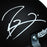 Ray Lewis Signed Miami Hurricanes Mini Schutt Replica Black Chrome Football Helmet (JSA) - RSA