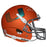 Ray Lewis Signed Miami Hurricanes Full-Size Schutt Replica Orange Football Helmet (JSA) - RSA