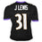 Jamal Lewis Signed Baltimore Pro Black Football Jersey (JSA) - RSA