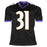 Jamal Lewis Signed Baltimore Pro Black Football Jersey (JSA) - RSA