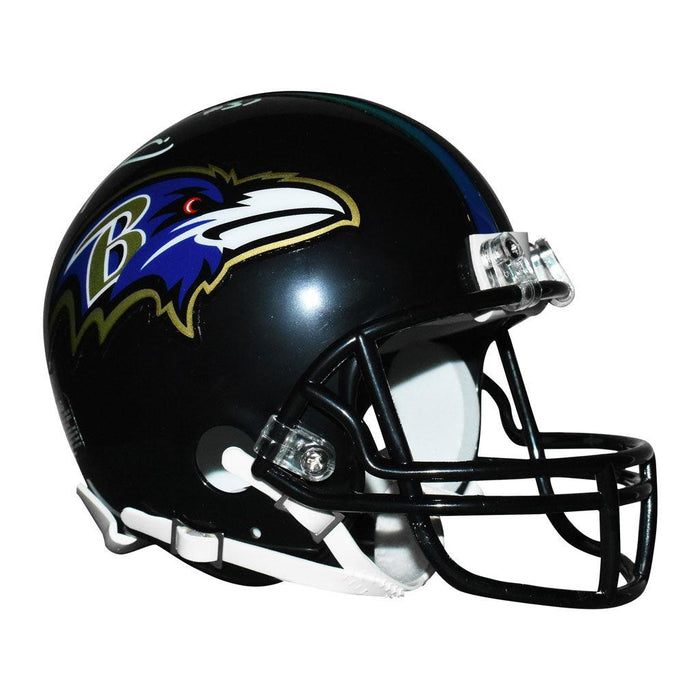 Jamal Lewis Signed Baltimore Ravens Mini Replica Black Football Helmet (JSA) - RSA