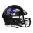 Ray Lewis Signed Baltimore Ravens Speed Mini Replica Black Football Helmet (JSA) - RSA