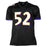 Ray Lewis Signed R. Lewis Baltimore Pro Black Football Jersey (JSA) - RSA