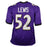 Ray Lewis Signed Pro-Edition Purple Football Jersey (JSA) - RSA