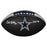Bob Lilly Signed Dallas Cowboys Black Logo Football HOF 80 Inscription (JSA) - RSA