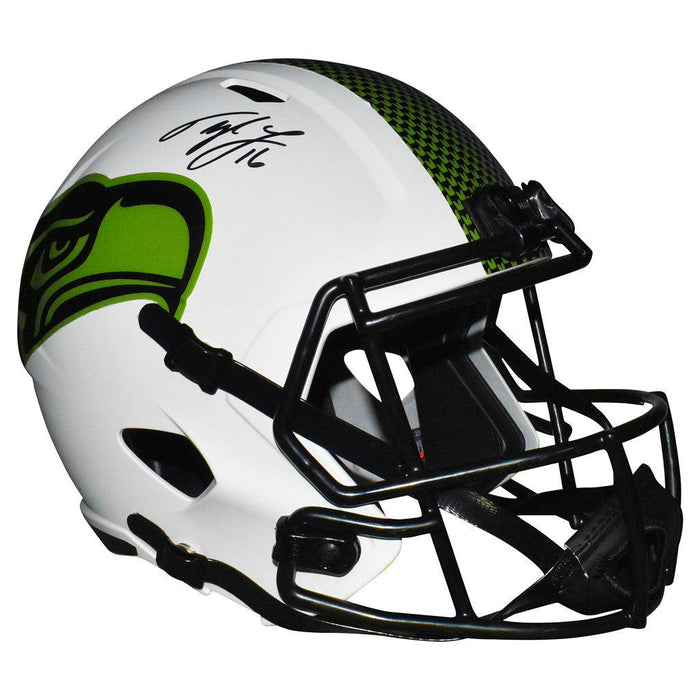 Tyler Lockett Signed Seattle Seahawks Lunar Eclipse Speed Full-Size Replica Football Helmet (JSA) - RSA