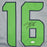 Tyler Lockett Signed Seattle Grey Football Jersey (JSA) - RSA
