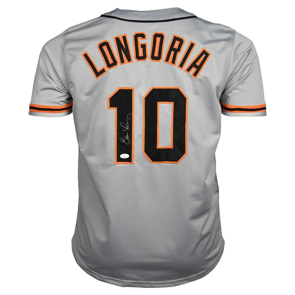 Evan Longoria Signed San Francisco Grey Baseball Jersey (JSA) - RSA