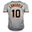 Evan Longoria Signed San Francisco Grey Baseball Jersey (JSA) - RSA