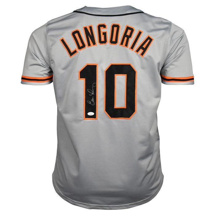 Evan Longoria Signed San Francisco Grey Baseball Jersey (JSA)