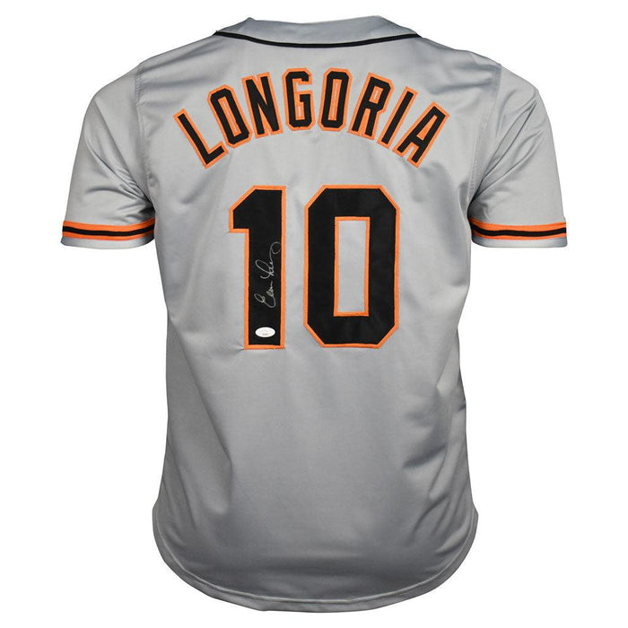 Evan Longoria Signed San Francisco Grey Baseball Jersey (JSA) - RSA