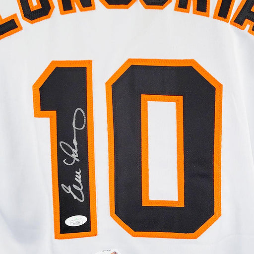 Evan Longoria Signed San Fransisco White Decal Baseball Jersey (JSA) - RSA