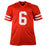 Mario Lopez Signed A.C. Slater Saved By The Bell Bayside High Football Jersey (JSA) - RSA