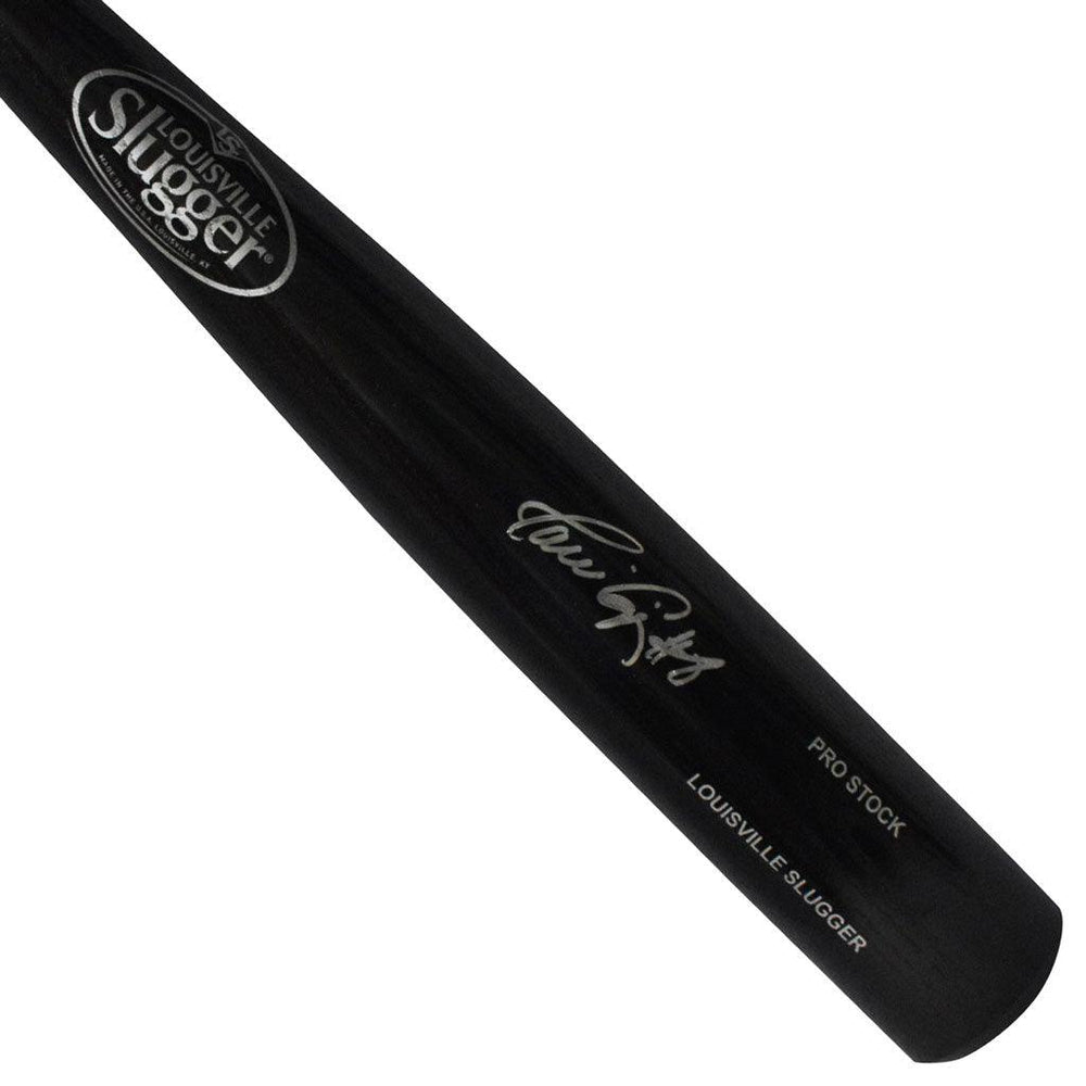 Javy Lopez Signed Louisville Slugger Official MLB Black Baseball Bat (JSA) - RSA