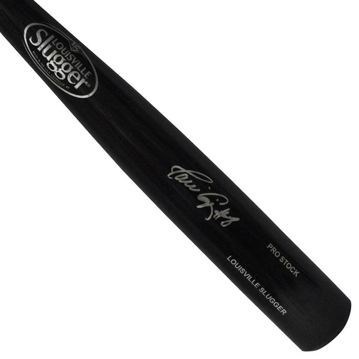 Javy Lopez Signed Louisville Slugger Official MLB Black Baseball Bat (JSA) - RSA