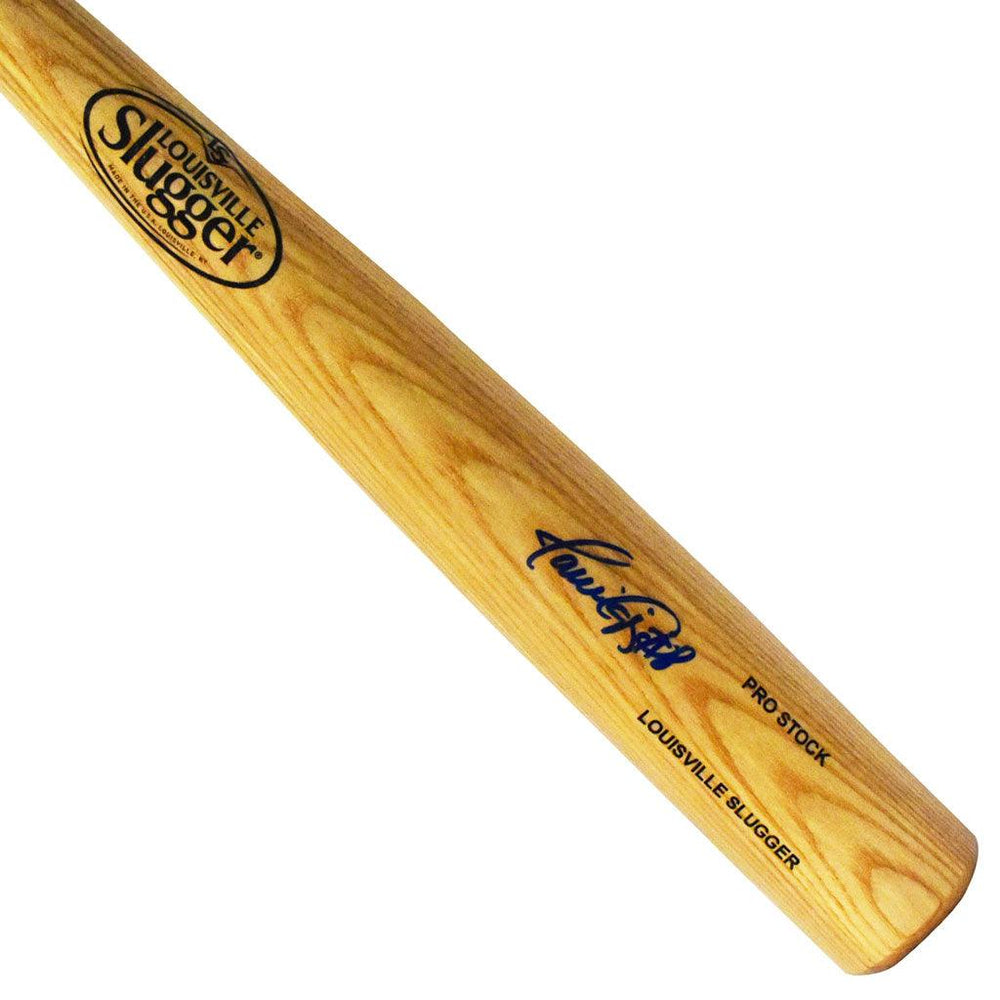 Javy Lopez Signed Louisville Slugger Official MLB Blonde Baseball Bat (JSA) - RSA