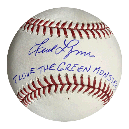 Fred Lynn Autographed Official Rawlings Baseball (JSA) Rare "I Love The Green Monster" Inscription Included! - RSA