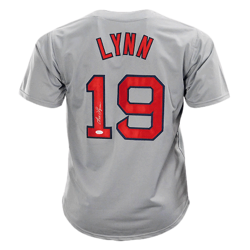 Fred Lynn Signed Boston Pro Edition Grey Baseball Jersey (JSA) - RSA