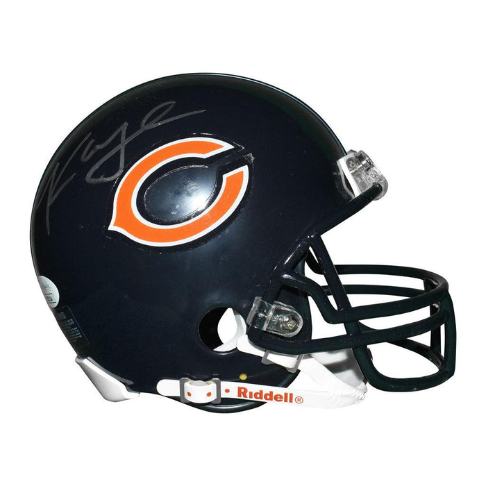 Khalil Mack Signed Chicago Bears Mini Replica Blue Football Helmet (JSA) - RSA