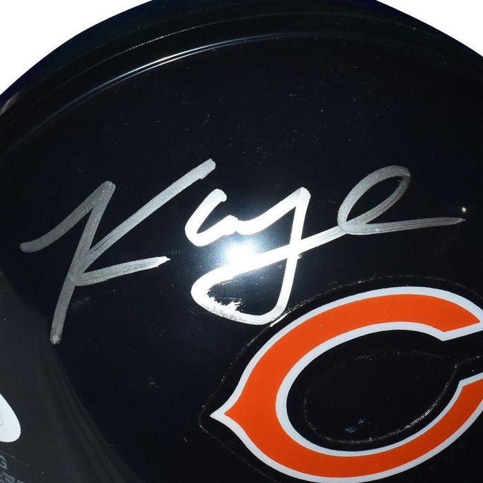Khalil Mack Signed Chicago Bears Mini Replica Blue Football Helmet (JSA) - RSA