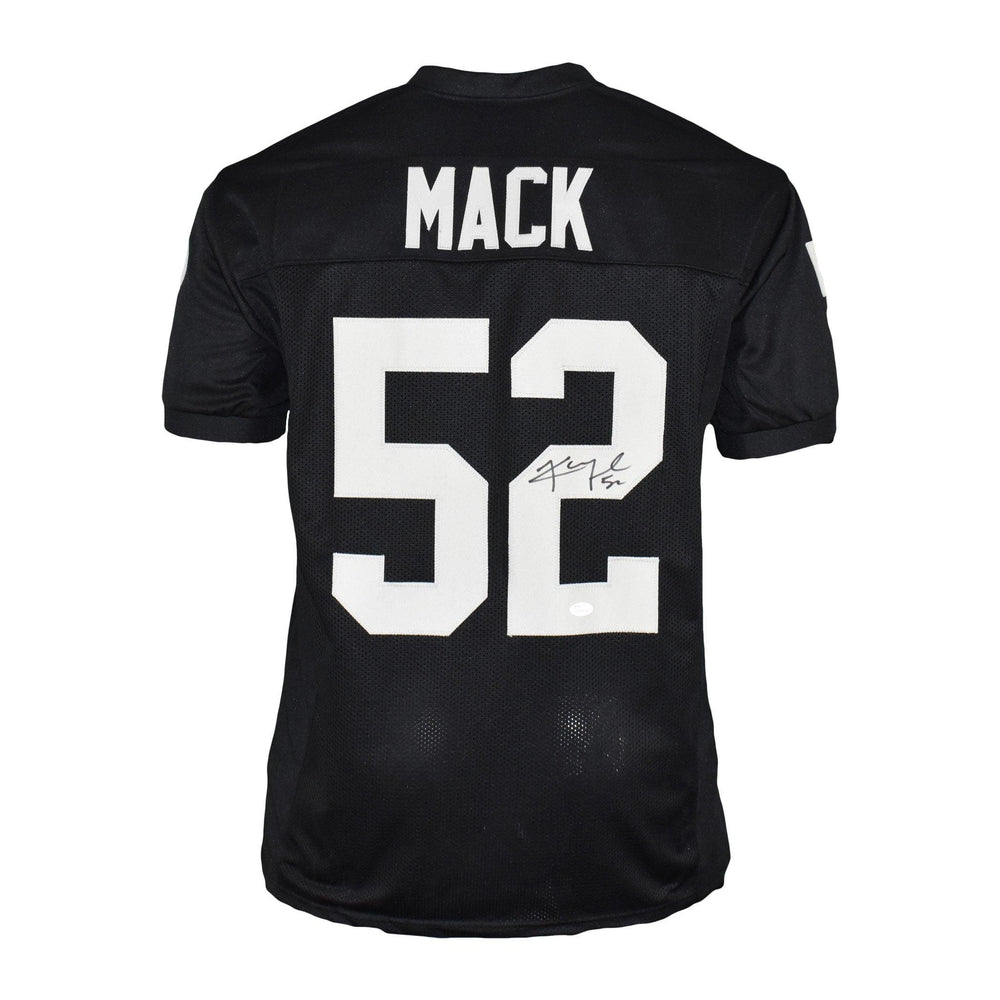 Khalil Mack Signed Pro-Edition Black Football Jersey (JSA) - RSA