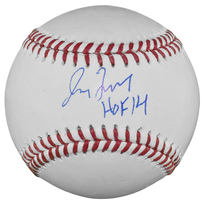 Greg Maddux Signed HOF 14 Inscription Rawlings Official Major League Baseball (JSA) - RSA