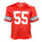 Nick Mangold Signed Ohio State College Red Football Jersey (JSA) - RSA