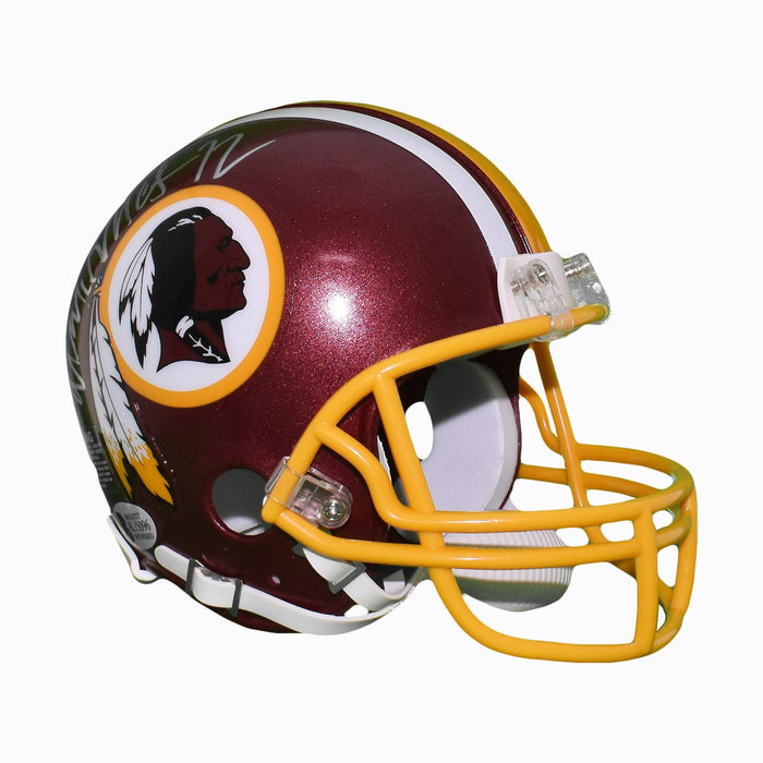 Dexter Manley Signed Washington Redskins Mini Football Helmet (Beckett) - RSA