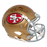 Joe Montana #16 San Francisco 49ers Replica Full-Size Speed Football Helmet (JSA) - RSA