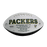 Chuck Mercein Green Bay Packers Autographed Full Size Logo Football (JSA) Ice Bowl Inscription - RSA