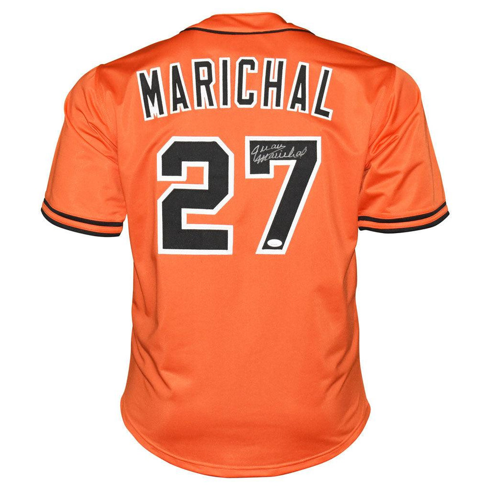 Juan Marichal Signed San Francisco Orange Baseball Jersey (JSA) - RSA