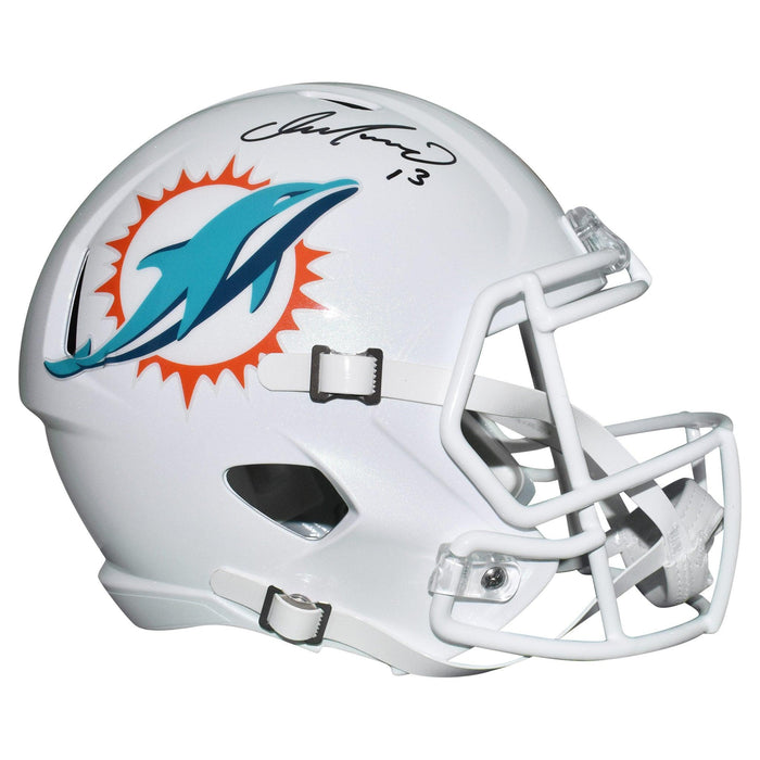 Dan Marino Signed Miami Dolphins Full-Size Speed Replica Football Helmet (JSA) - RSA