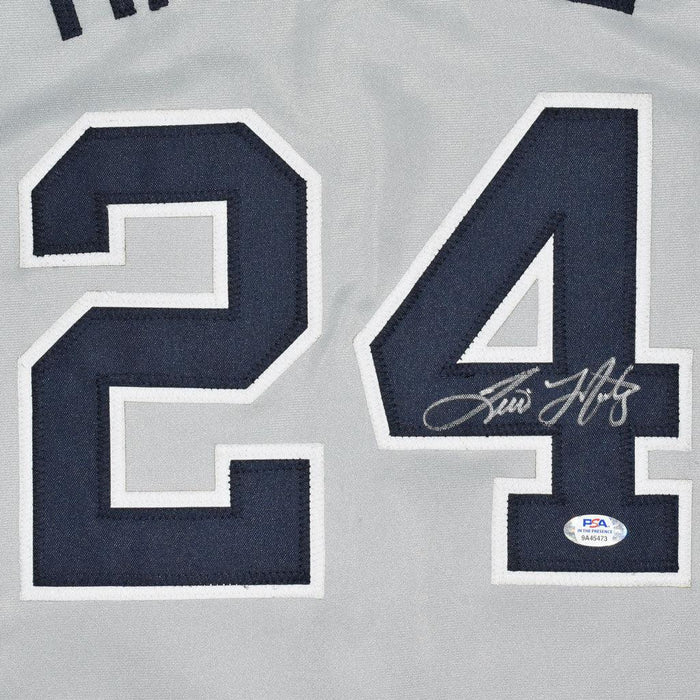 Tino Martinez Signed New York Grey Baseball Jersey (PSA) - RSA