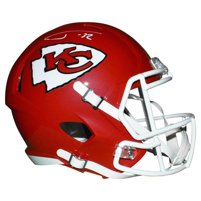 Tyrann Mathieu Signed Kansas City Chiefs Speed Full-Size Replica Red Football Helmet (JSA) - RSA