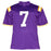 Tyrann Mathieu Signed LSU College Purple Football Jersey (JSA) - RSA