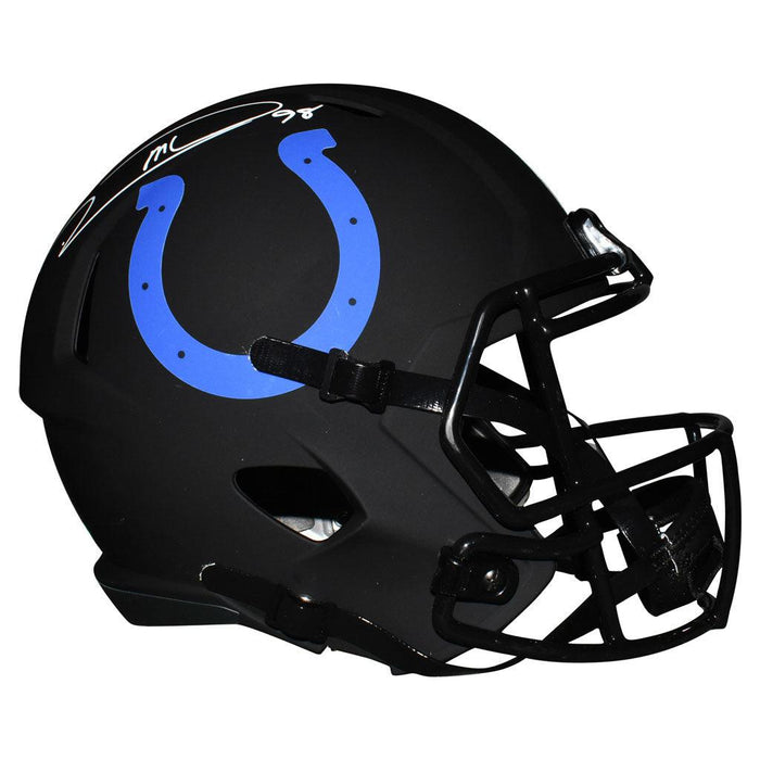 Robert Mathis Signed Indianapolis Colts Eclipse Speed Full-Size Replica Football Helmet (JSA) - RSA