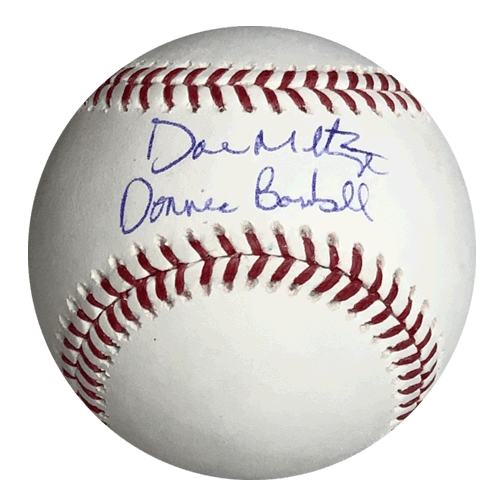 Don Mattingly Autographed Official Major League Baseball (JSA) w/ Rare Donnie Baseball Inscription - RSA
