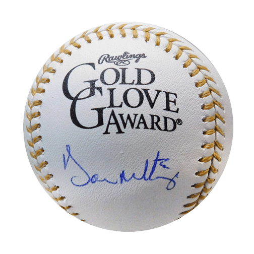Don Mattingly Signed Rawlings Official MLB Gold Glove Baseball (JSA) - RSA