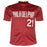 Bake McBride Signed Philadelphia Red Baseball Jersey (JSA) - RSA