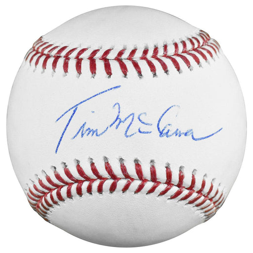 Tim McCarver Signed Rawlings Official Major League Baseball (JSA) - RSA