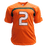 Willis McGahee Autographed College Style Football Orange Jersey (RSA) - RSA