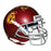 Willie McGinest Signed USC Trojans Mini Schutt Replica Red Football Helmet (Beckett) - RSA