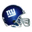 Xavier McKinney Signed New York Giants Mini Replica Blue Football Helmet (JSA) - RSA