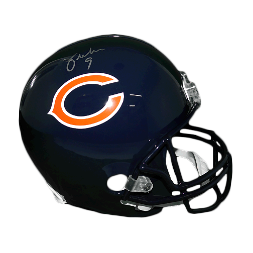 Jim McMahon Signed Chicago Bears Full-Size Replica Football Helmet (JSA) - RSA