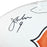 Jim McMahon Signed Chicago Bears Official NFL Team Logo Football (JSA) - RSA